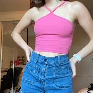 SOLD Zara Pink Tank Top